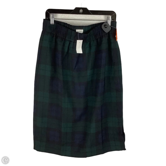 Skirt Midi By J. Crew In Green, Size: M