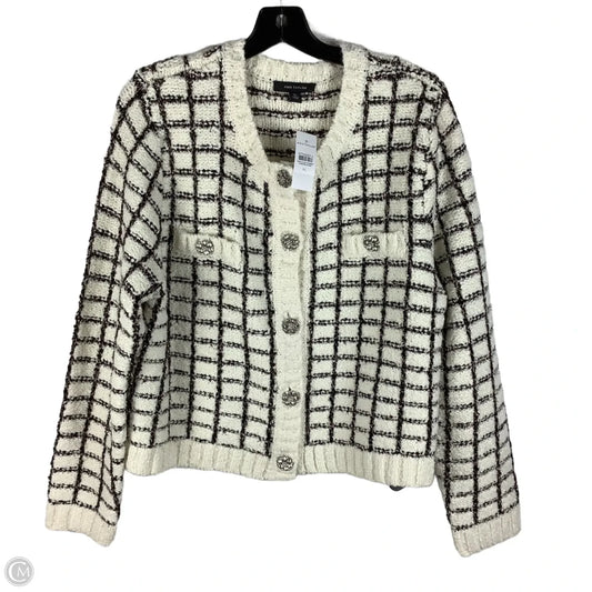 Sweater Cardigan By Ann Taylor In White, Size: Xl
