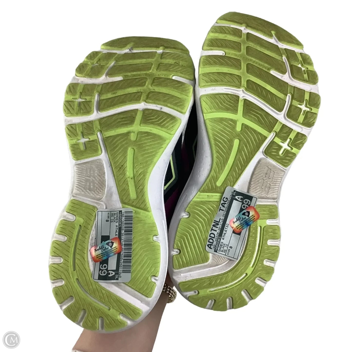 Shoes Athletic By Brooks In Black, Size: 8