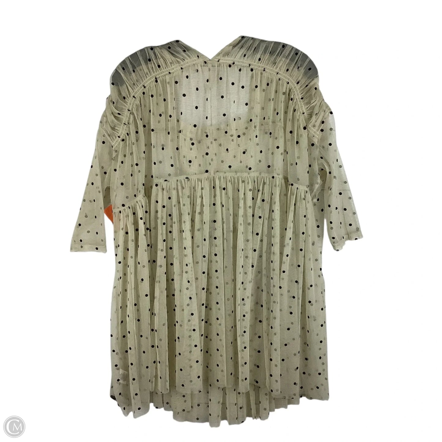 Dress Casual Short By Free People In Polkadot Pattern, Size: S (sheer)