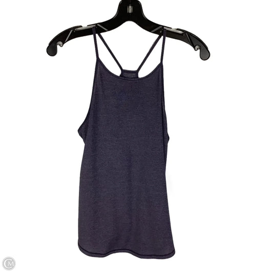 Athletic Tank Top By Lululemon In Purple, Size: Est. 4