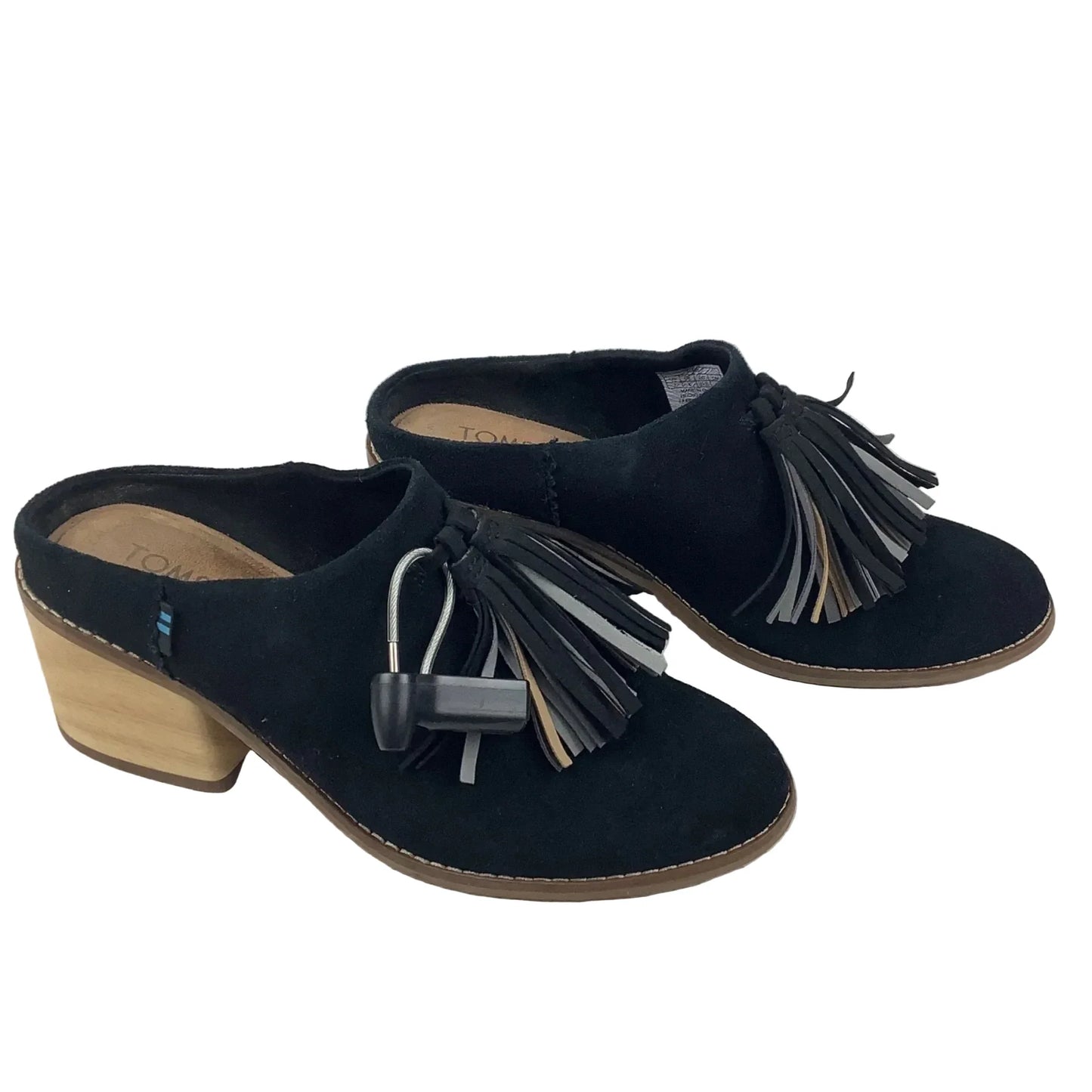 Shoes Heels Block By Toms In Black, Size: 7