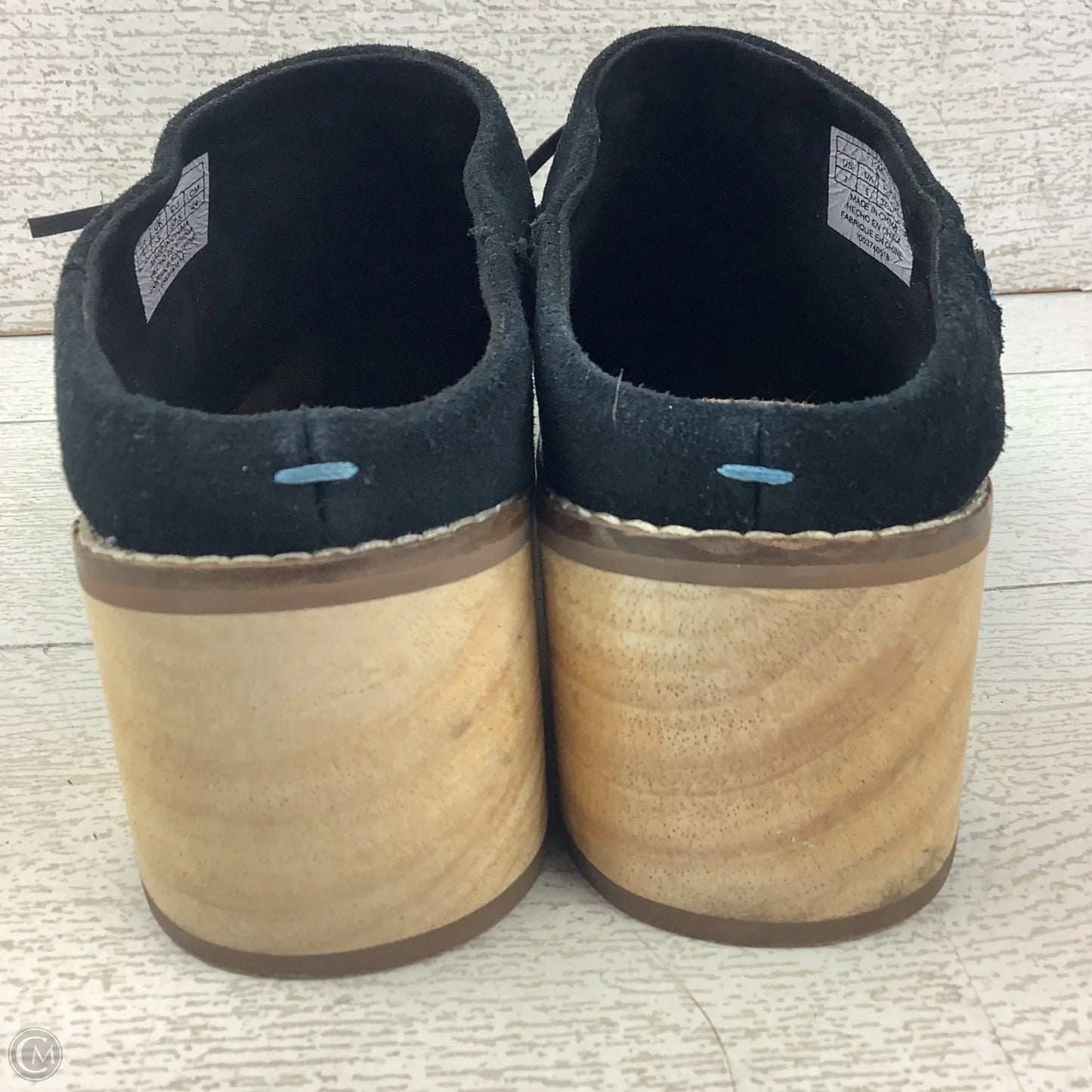Shoes Heels Block By Toms In Black, Size: 7