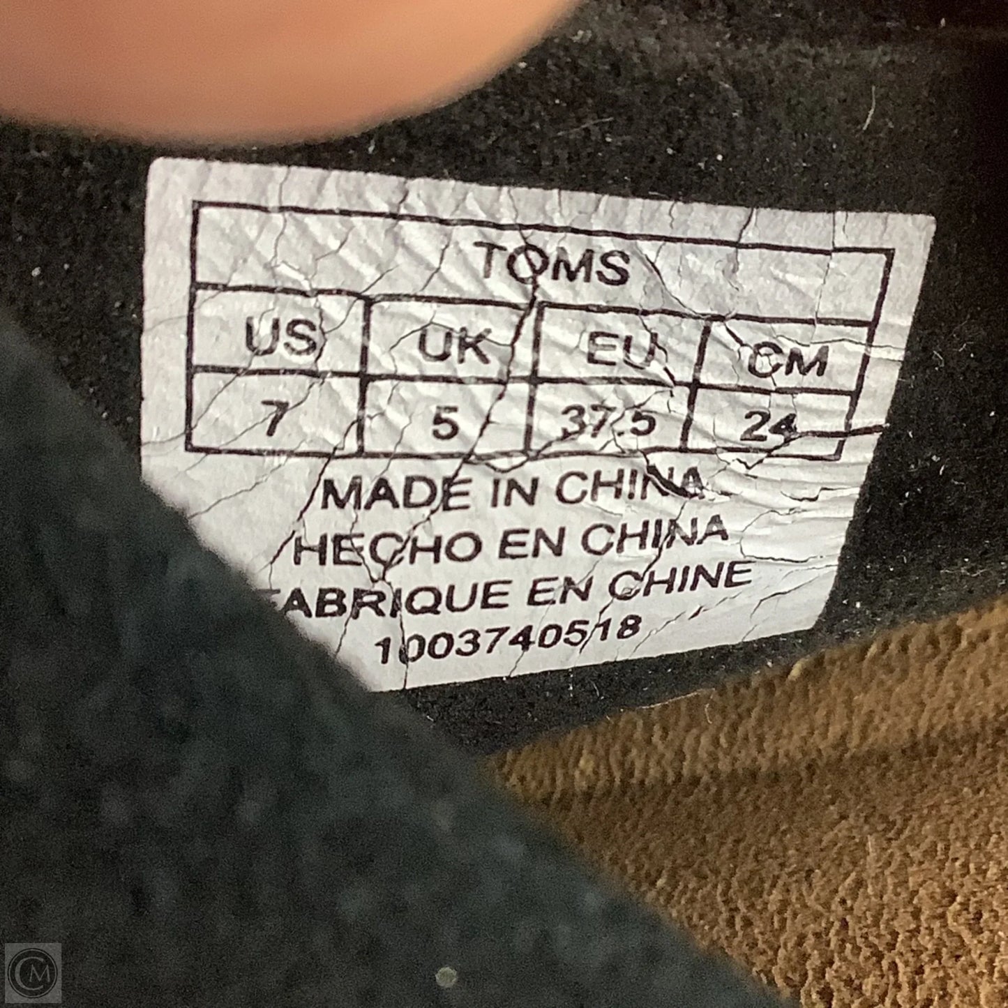 Shoes Heels Block By Toms In Black, Size: 7