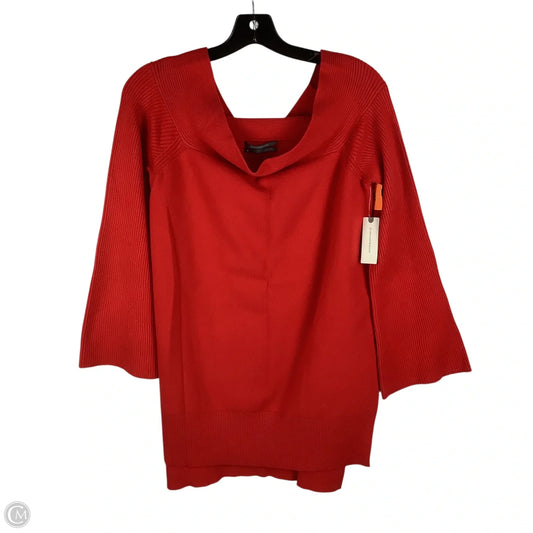 Sweater By Anthropologie In Red, Size: M
