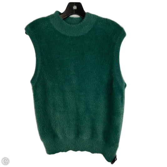 Vest Sweater By Rachel Zoe In Green, Size: M