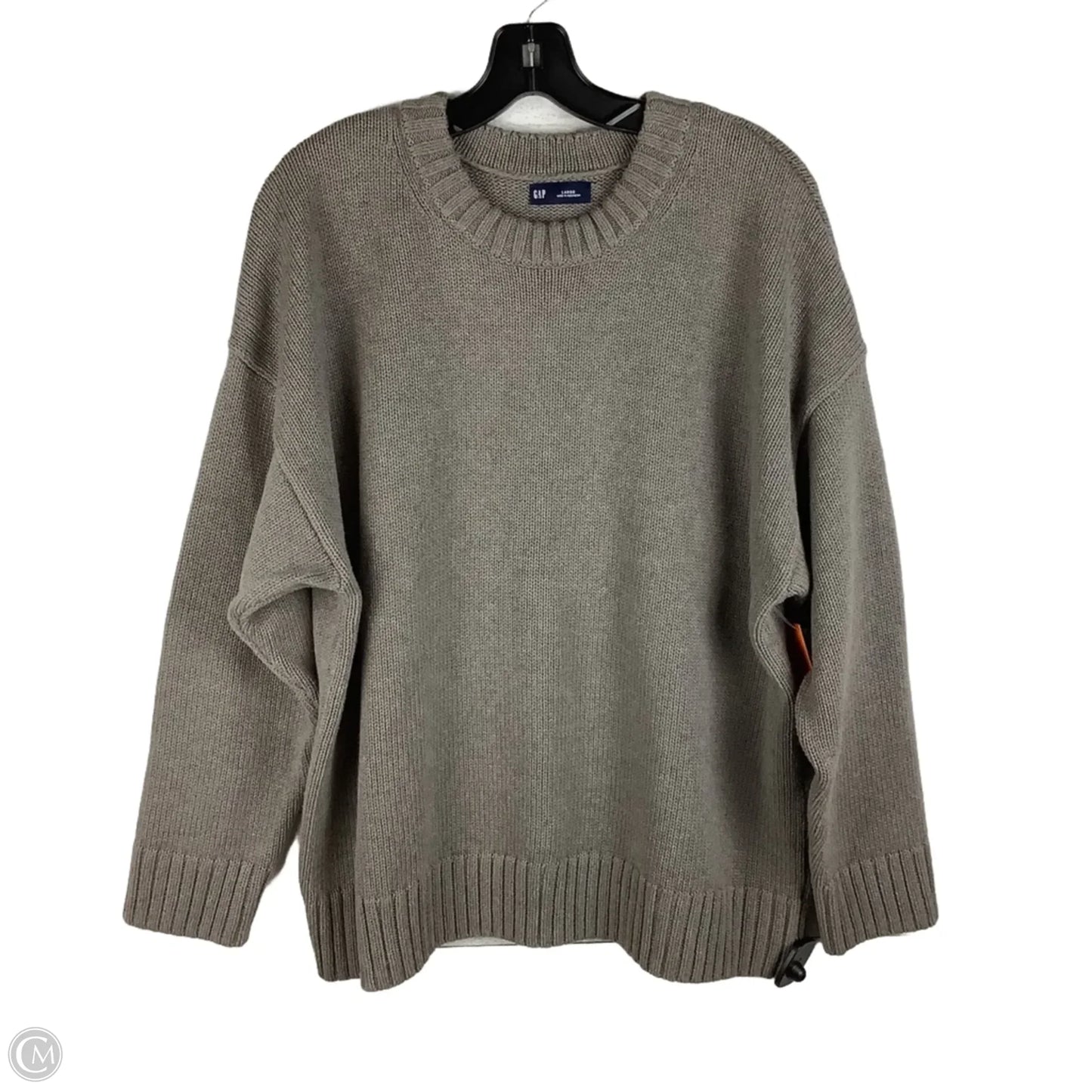 Sweater By Gap In Brown, Size: L