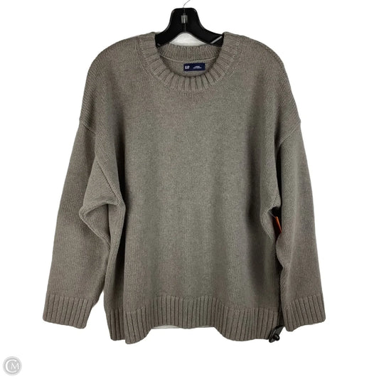 Sweater By Gap In Brown, Size: L