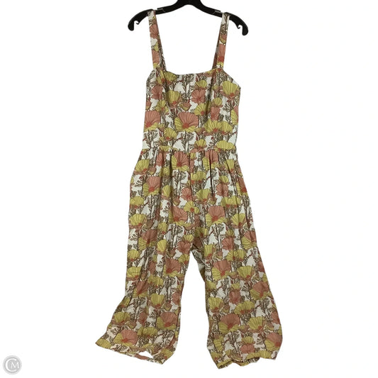 Jumpsuit By Clothes Mentor In Yellow, Size: L