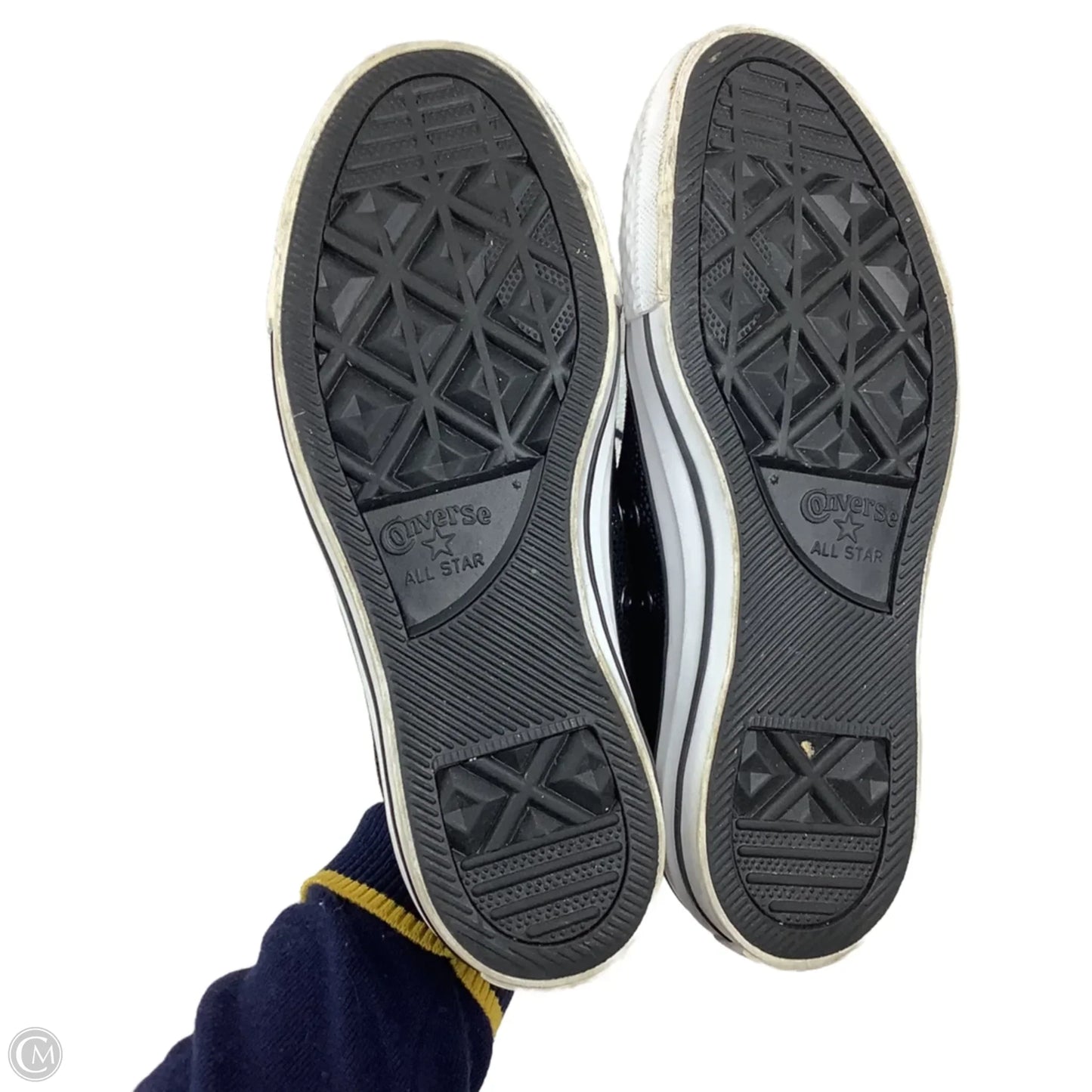 Shoes Sneakers By Converse In Black, Size: 8