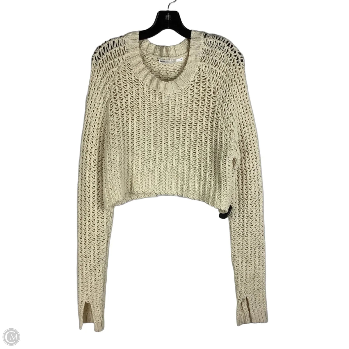 Sweater By Cmc In Cream, Size: M