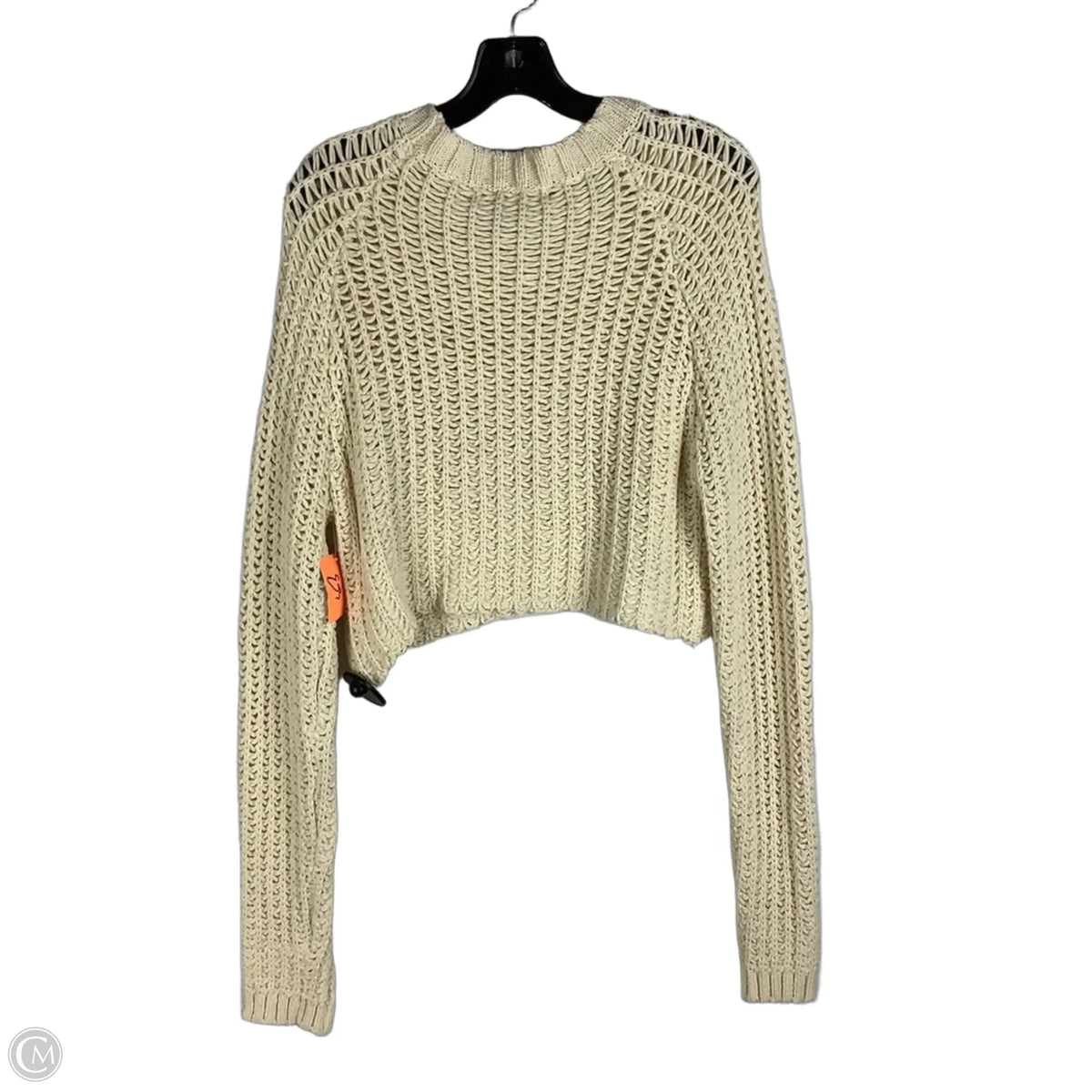 Sweater By Cmc In Cream, Size: M