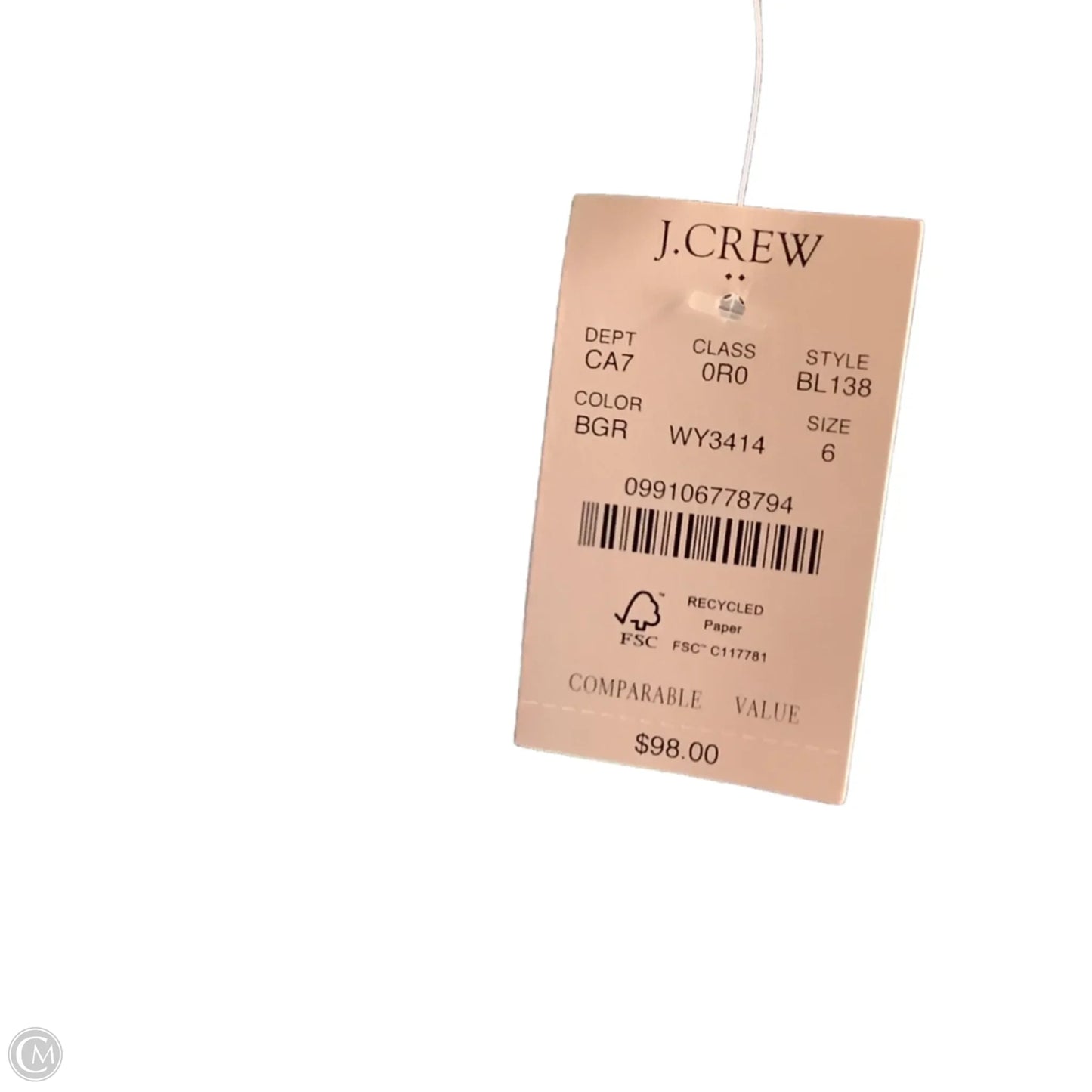 Pants Dress By J. Crew In Plaid Pattern, Size: 6