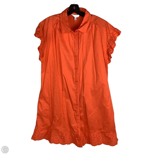 Dress Party Short By Crown And Ivy In Orange, Size: L