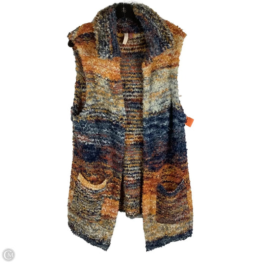 Vest Sweater By Pilcro In Orange, Size: M