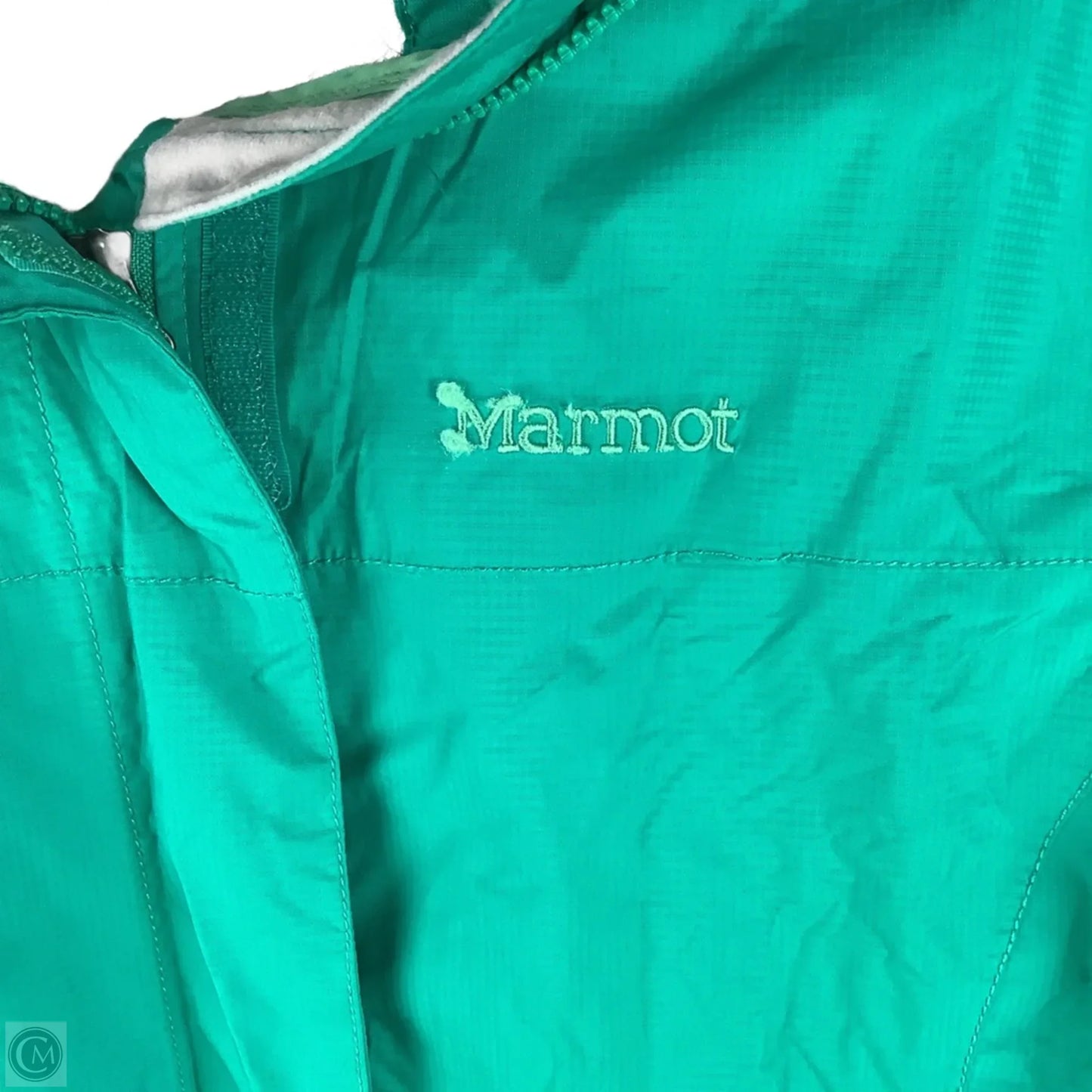 Jacket Windbreaker By Marmot In Green, Size: S