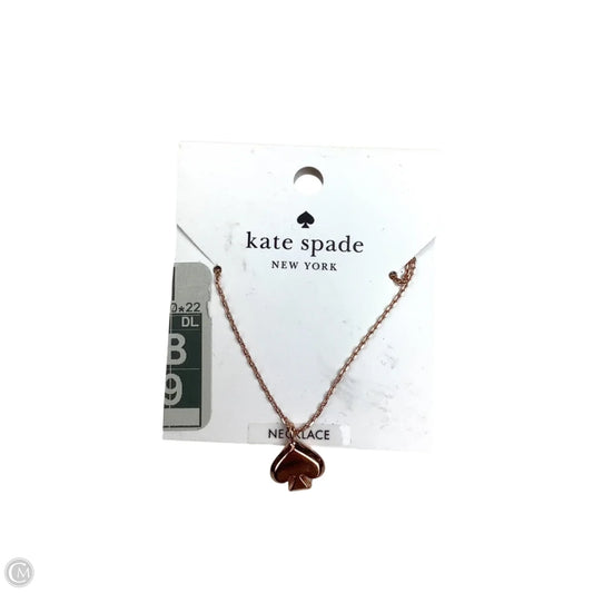 Necklace Designer By Kate Spade