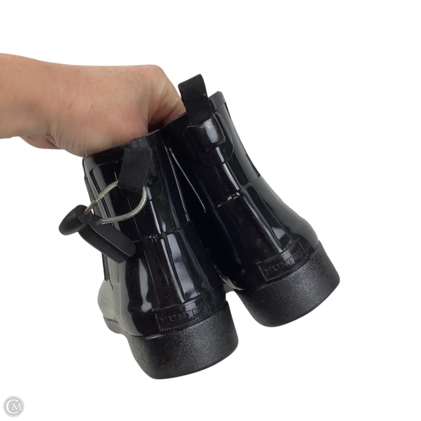 Boots Rain By Hunter In Black, Size: 6