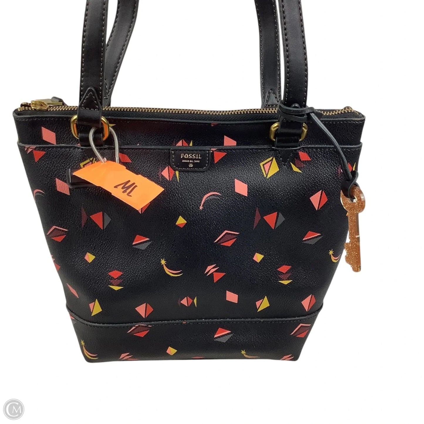 Handbag By Fossil, Size: Small