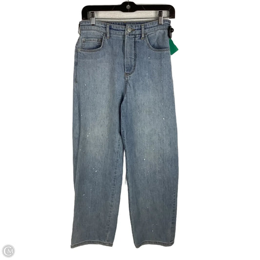 Jeans Straight By Pilcro In Blue Denim, Size: 2 (26)