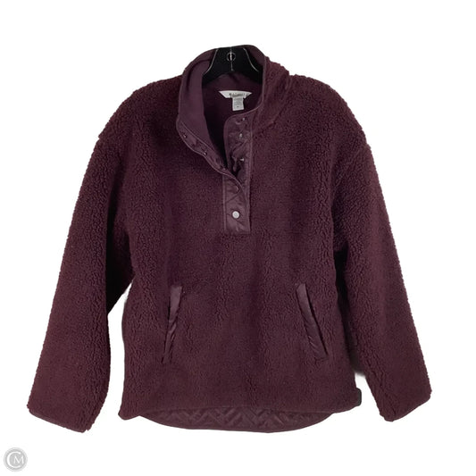 Athletic Jacket By Athleta In Purple, Size: M