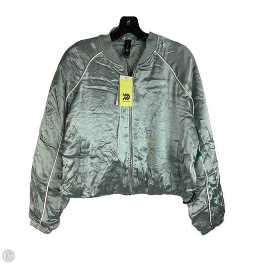 Athletic Jacket By All In Motion In Green, Size: M