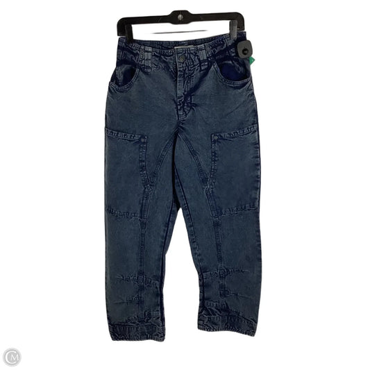 Jeans Wide Leg By We The Free In Blue Denim, Size: 4