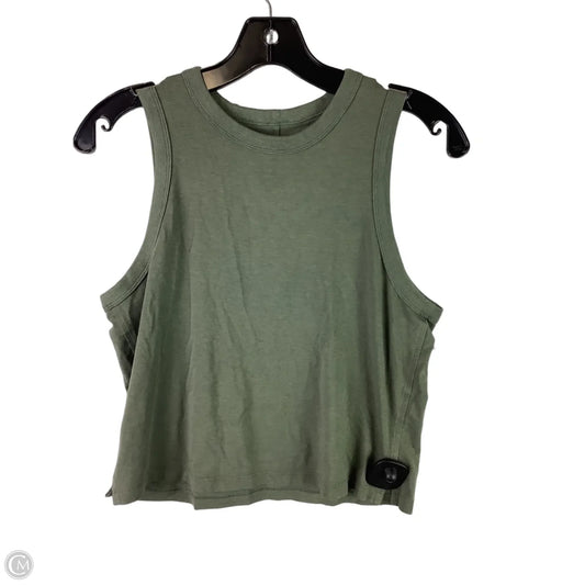 Athletic Tank Top By Lululemon In Green