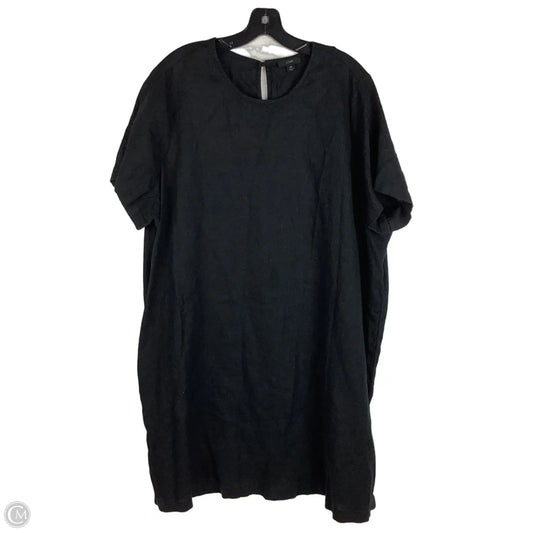 Dress Casual Midi By J. Crew In Black, Size: 3x