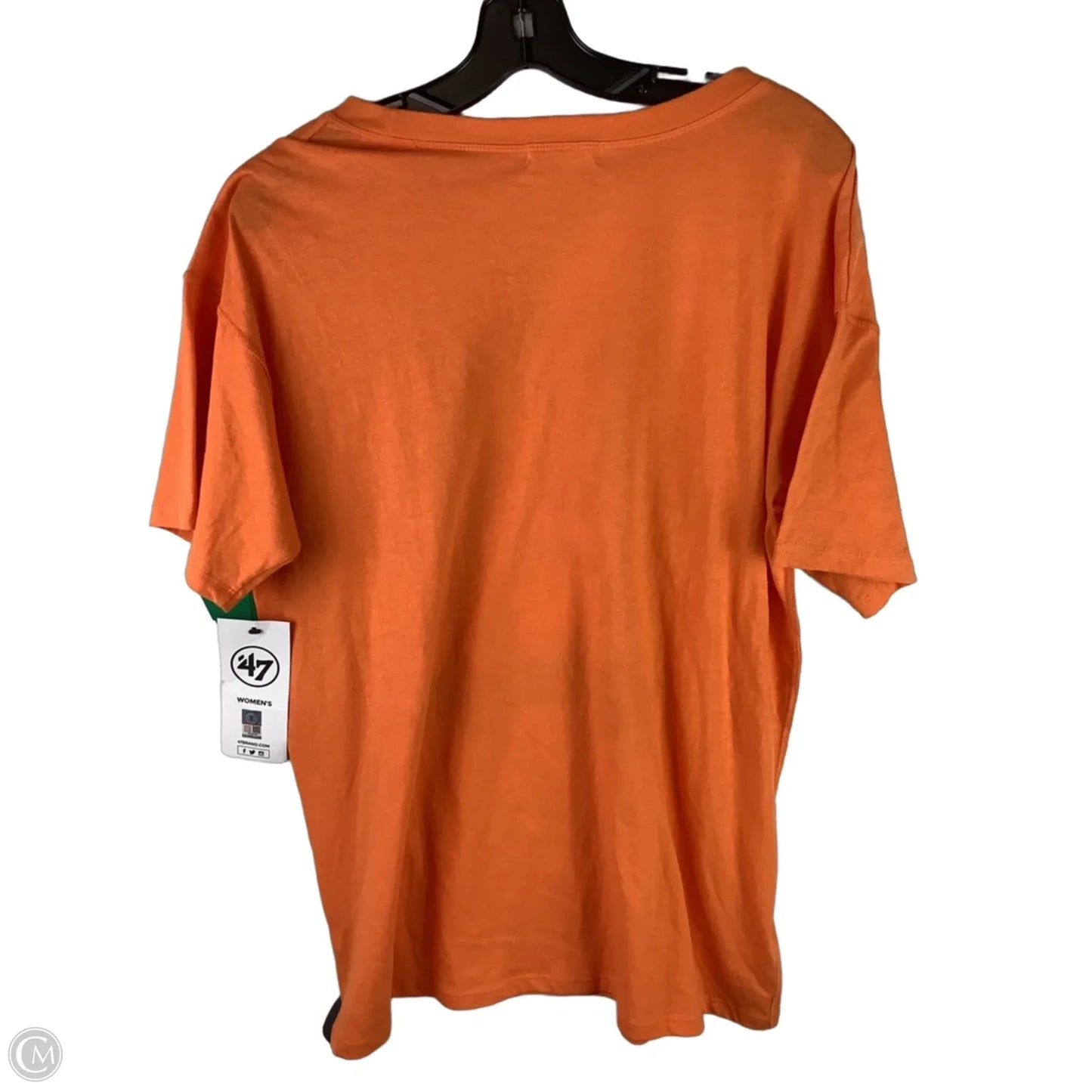 Top Short Sleeve By Clothes Mentor In Orange, Size: M