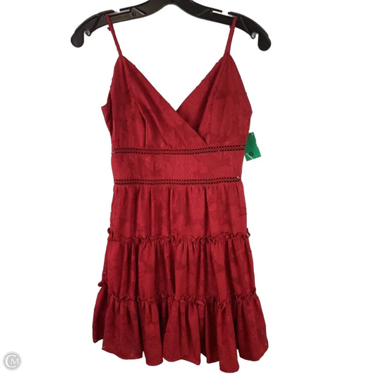 Dress Casual Short By Altard State In Red, Size: S
