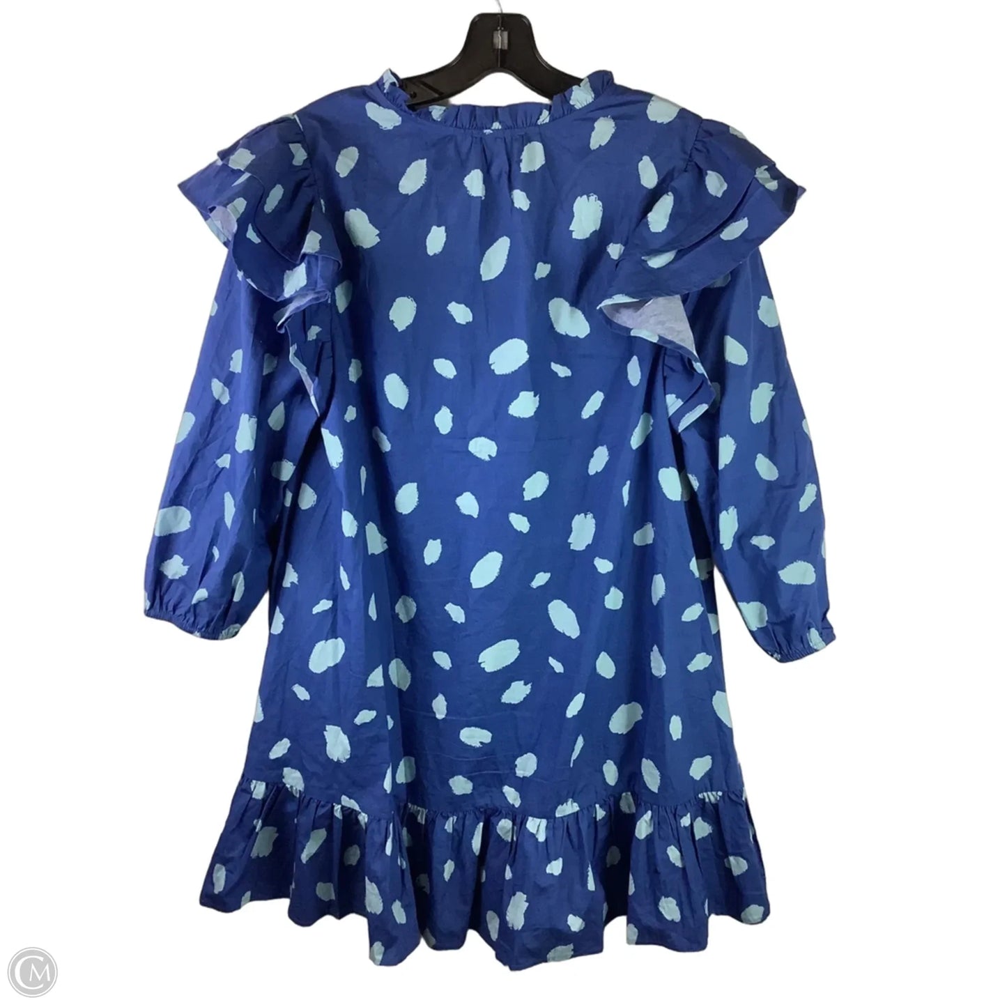 Dress Casual Short By Sugar Lips In Blue, Size: M