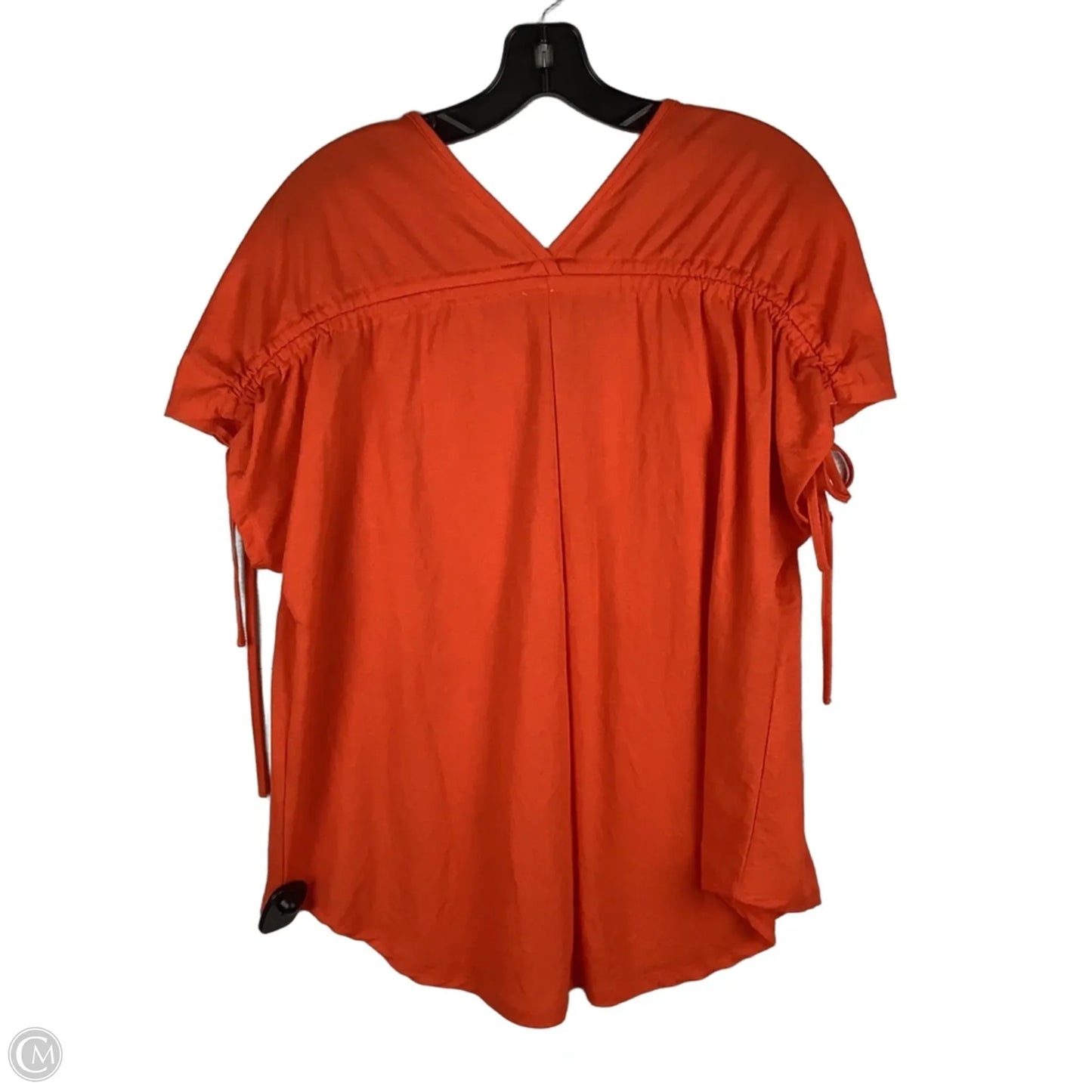Top Short Sleeve By L Love In Orange, Size: S