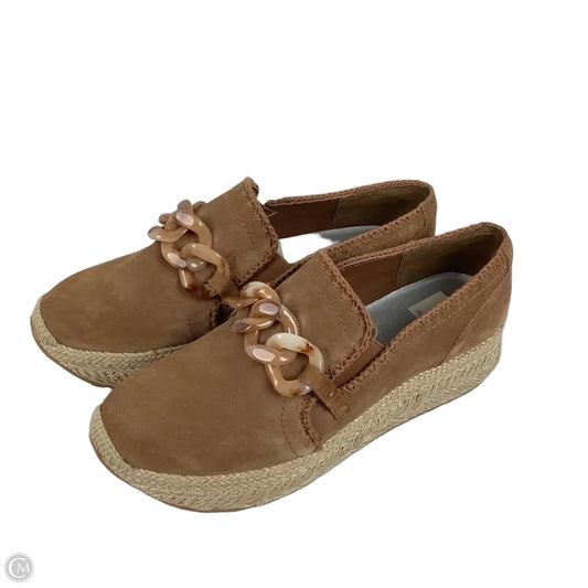 Shoes Heels Platform By Dolce Vita In Tan, Size: 10
