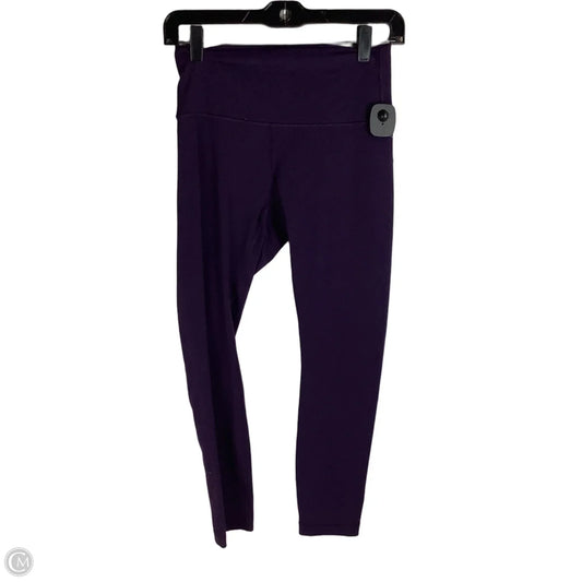 Athletic Leggings By Lululemon In Purple, Size: 6