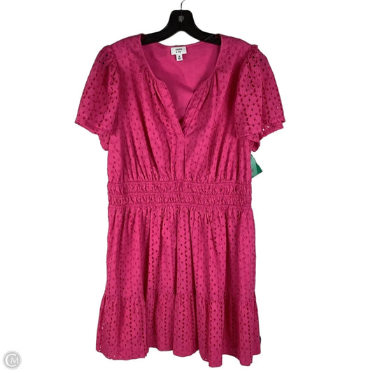 Dress Party Midi By Crown And Ivy In Pink, Size: M