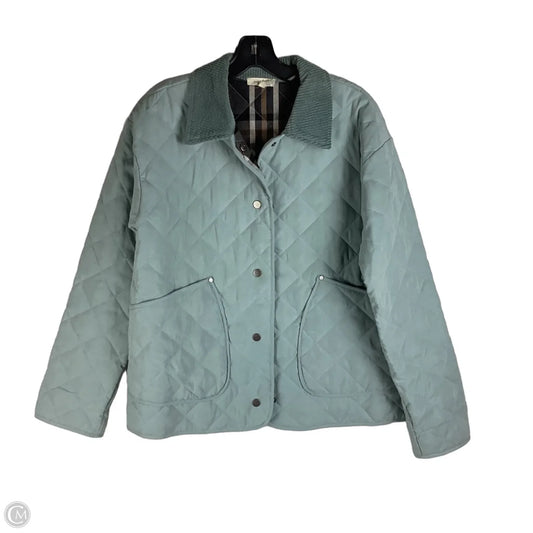 Jacket Puffer & Quilted By Mystree In Blue, Size: S