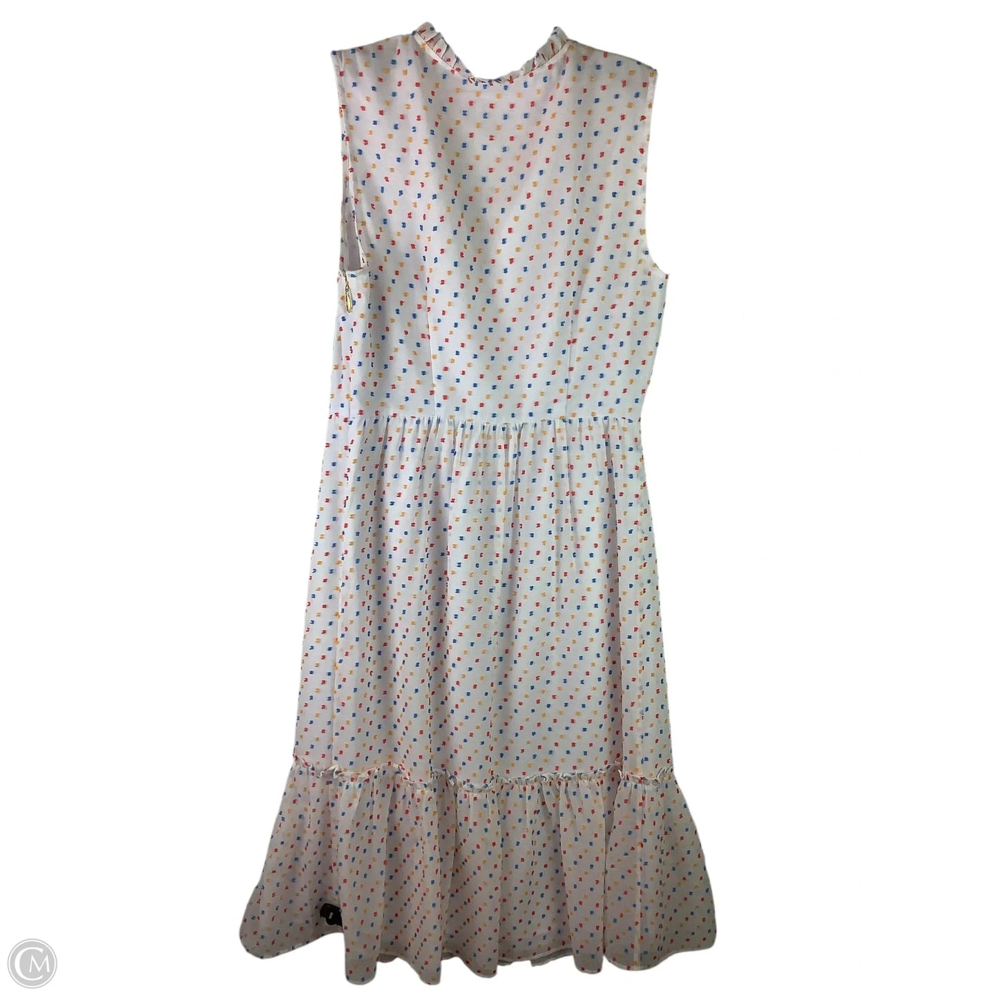 Dress Casual Midi By Draper James In White, Size: 4