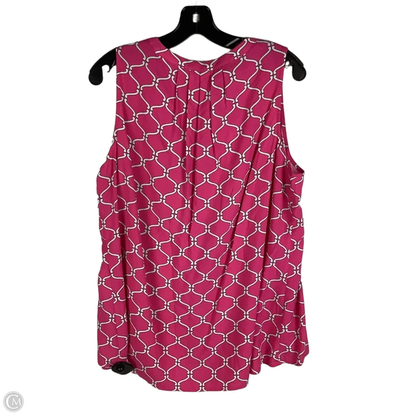 Top Sleeveless By Crown And Ivy In Pink, Size: Xl