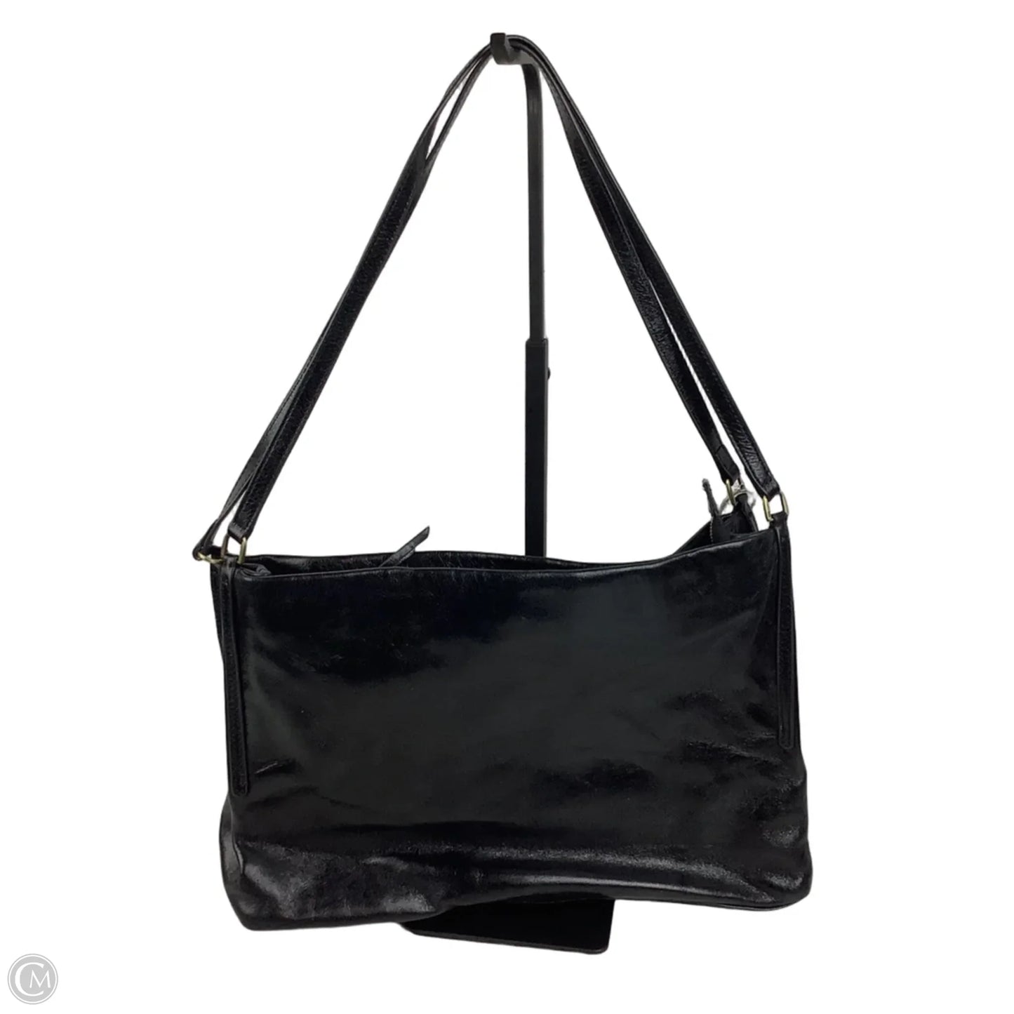 Handbag Leather By Hobo Intl, Size: Medium