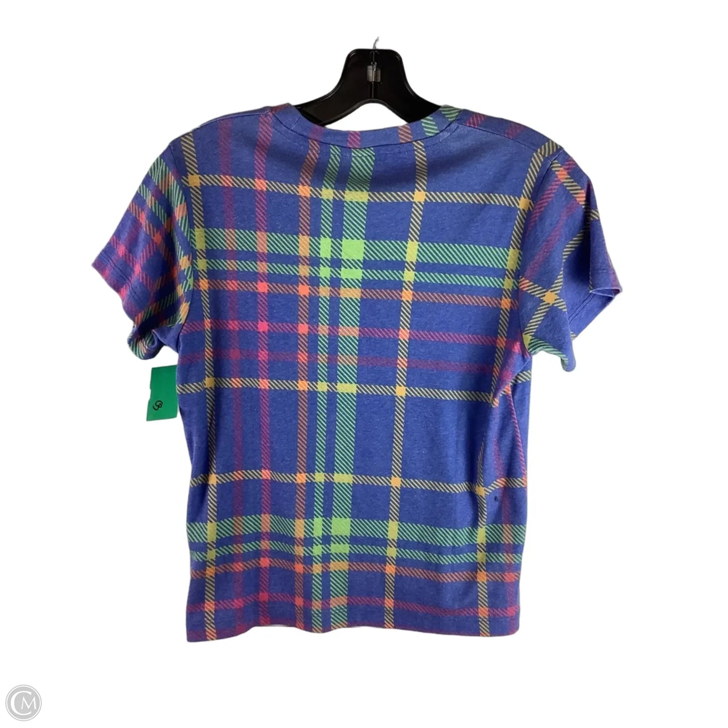 Top Short Sleeve By Urban Outfitters In Blue, Size: Xs