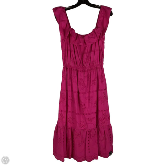 Dress Party Long By Loft In Pink, Size: S