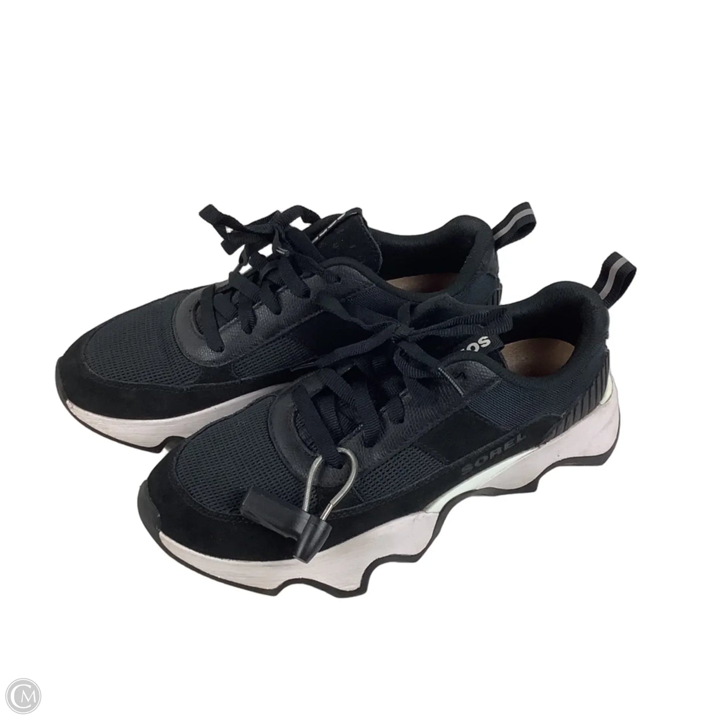 Shoes Athletic By Sorel In Black, Size: 8.5