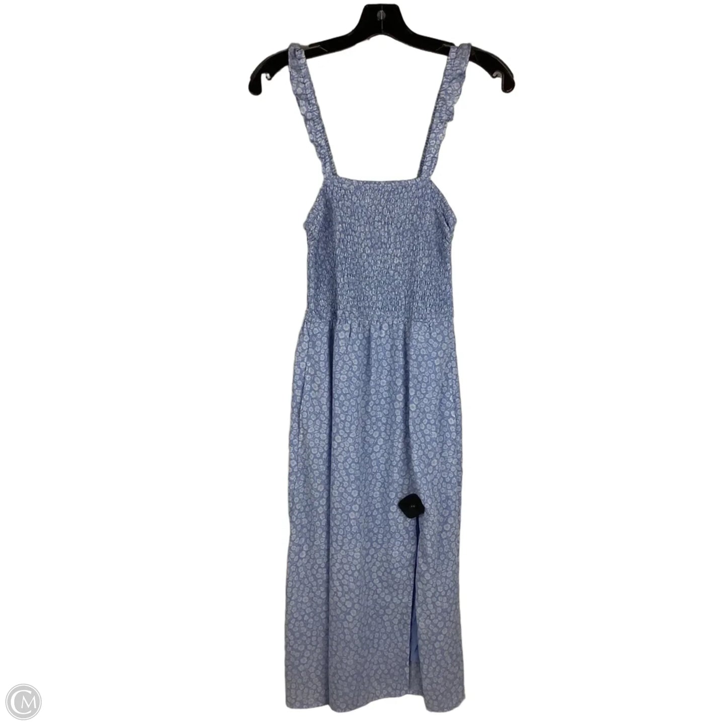 Dress Casual Maxi By Abercrombie And Fitch In Blue, Size: S