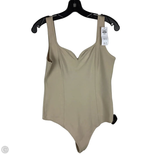 Bodysuit By Abercrombie And Fitch In Tan, Size: M