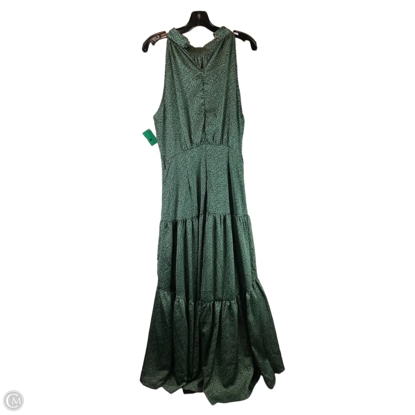 Dress Casual Maxi By Clothes Mentor In Green, Size: 12