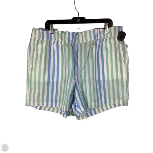 Shorts By Talbots In Blue & Green, Size: 2x