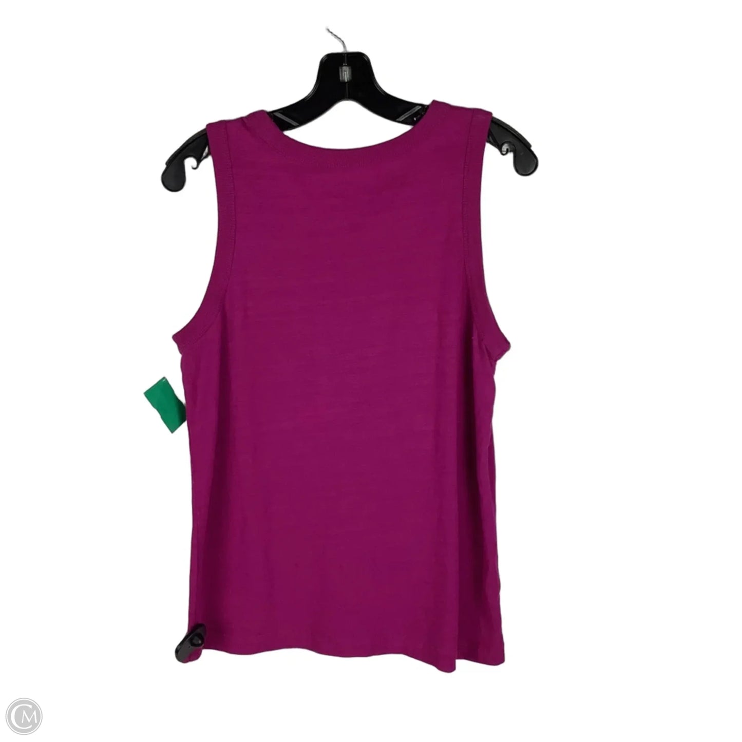 Top Sleeveless Basic By Loft In Purple, Size: M