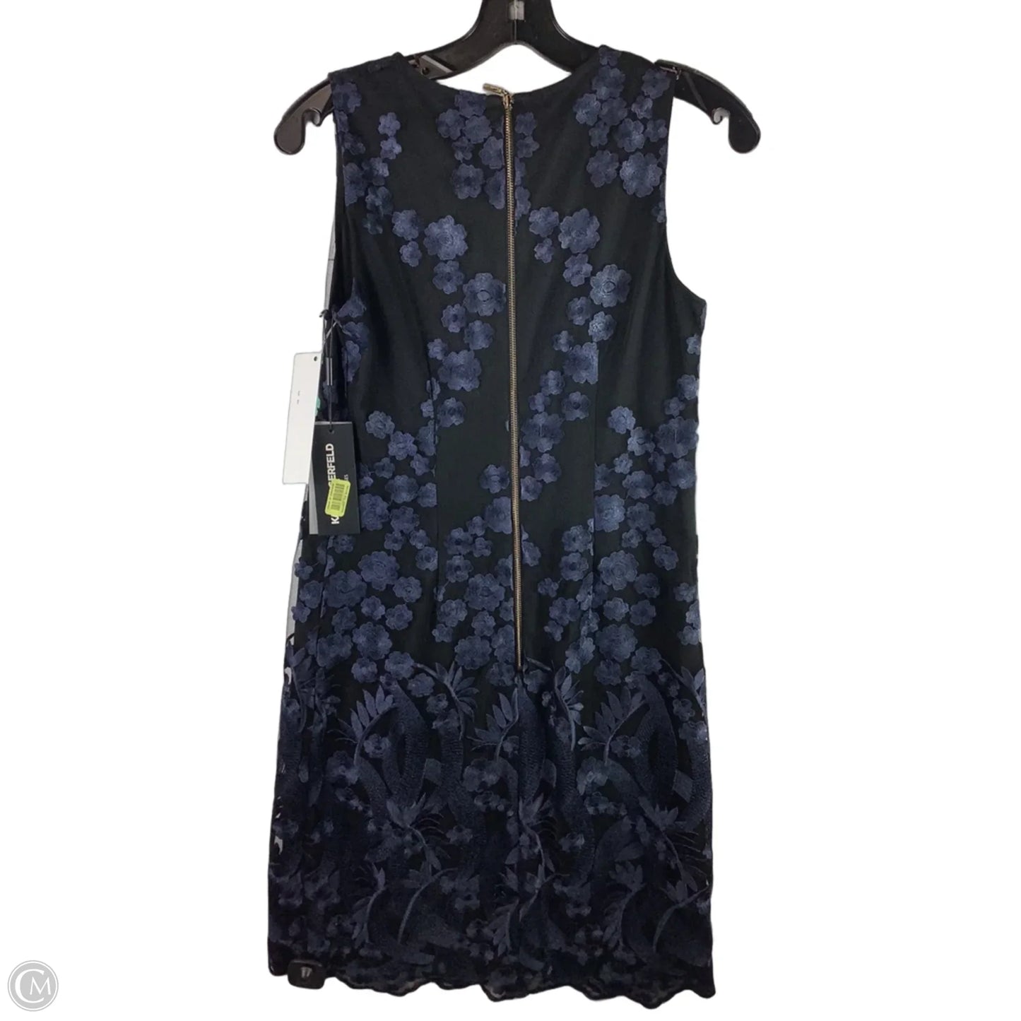 Dress Designer By Karl Lagerfeld In Navy, Size: 2