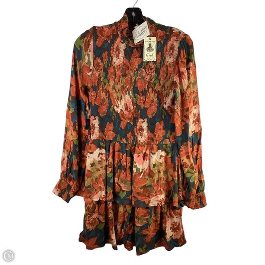 Dress Casual Short By Easel In Orange, Size: S